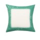 TDZT4040GR DyecraftDirect Blank Faux Bleach Poly-Linen Pillow Cover Green