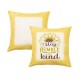 TD-ZT4040YL DyecraftDirect Blank Faux Bleach Poly-Linen Pillow Cover Yellow