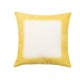 TD-ZT4040YL DyecraftDirect Blank Faux Bleach Poly-Linen Pillow Cover Yellow