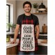 Buffalo Plaid Sublimation Blank Linen Apron (BPWQ)