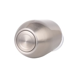 12oz Stainless Steel Stemless Wine Cup Silver 12oz Stainless Steel Stemless Wine Cup Silver