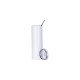 30ozWhite Stainless Steel Skinny Tumbler