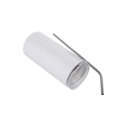 16oz White Skinny Tumbler Blank for Sublimation 16oz White Skinny Tumbler Blank for Sublimation
