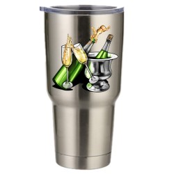30oz SUBLITI Stainless Steel Tumbler Silver 30oz SUBLITI Stainless Steel Tumbler Silver