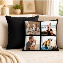 Sublimation 16"x16" 4-Panel Plush Pillow Cover  (BZ15)