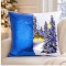 Sublimation Flip Sequin Pillow Cover – Dark Blue & White (BZLP4040DB-W )