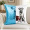 Sublimation Flip Sequin Double-Sided Pillow Cover – Light Blue & White (BZLP4040LB-W )