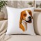 Flip Sequin Double-Sided Pillow Cover – White/White (BZLP4040W-WL)