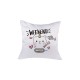 Flip Sequin Double-Sided Pillow Cover (White/White) (BZLP4040W-WL) J-9