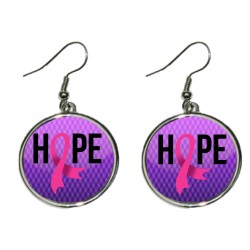 Round Earrings 1" Round Earrings 1"