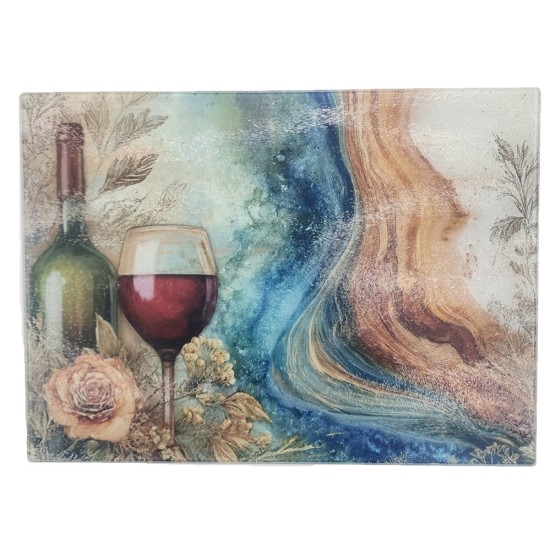 Glass Sublimation Blank Cutting Board 11x15 Glass Sublimation Blank Cutting Board 11x15