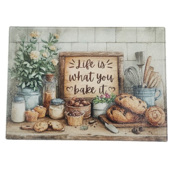 Glass Sublimation Blank Cutting Board 7.875x11 Glass Sublimation Blank Cutting Board 7.875x11