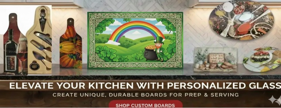 Sublimation Glass Cutting Board