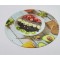 8" Round Glass Cutting Board
