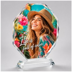 sublimation Eight-Square Sunflower Sublimation  (CC43)
