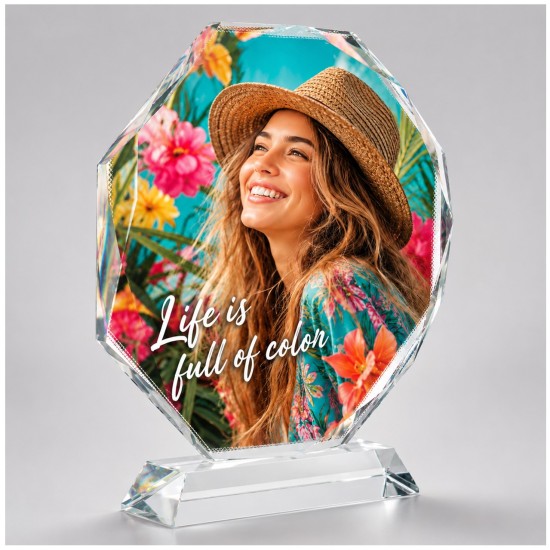 sublimation Eight-Square Sunflower Sublimation  (CC43)