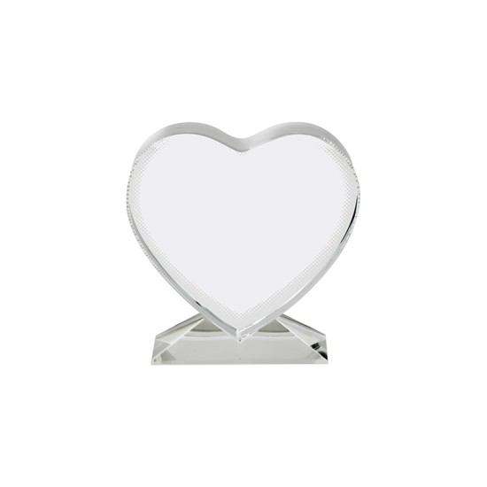 CC44 - Sublimation Crystal Heart  WALL-3