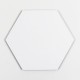 SUBLIMATION CHROMALUXE HEXAGON WALL TILE MOUNT W/MOUNT 8X9.2 A-6