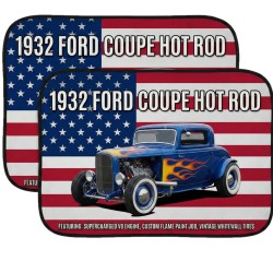 2 P/C Rear Car Mat   (CM3344)