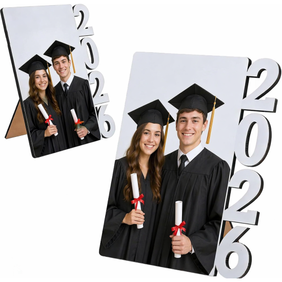 Sublimation Graduation Frame – MDF 7" x 5.9"