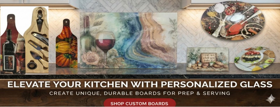 Sublimation Glass Cutting Board