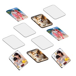 DyecraftDirect MDF Sublimation Rectangular Magnet