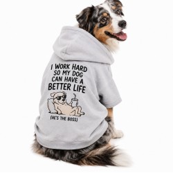 Pet Hooded Shirts XX-Large White