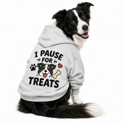 Pet Hooded Shirts WHITE X-Large