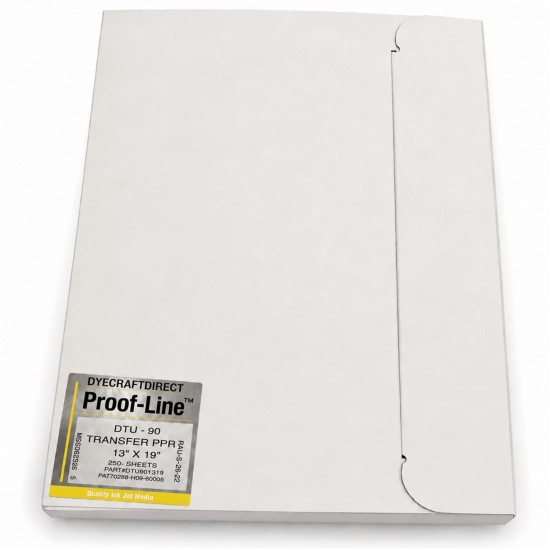 Proof Line DTU-90 Transfer Paper 13" x 19" – 250 Sheets