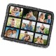9-Panel Sublimation Photo Plush Throw Blanket – 39.4" x 59"