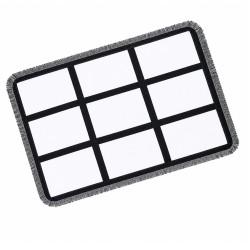 9-Panel Sublimation Photo Plush Throw Blanket – 39.4" x 59"
