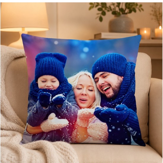 Pillow Cover Square Plush 15.75"