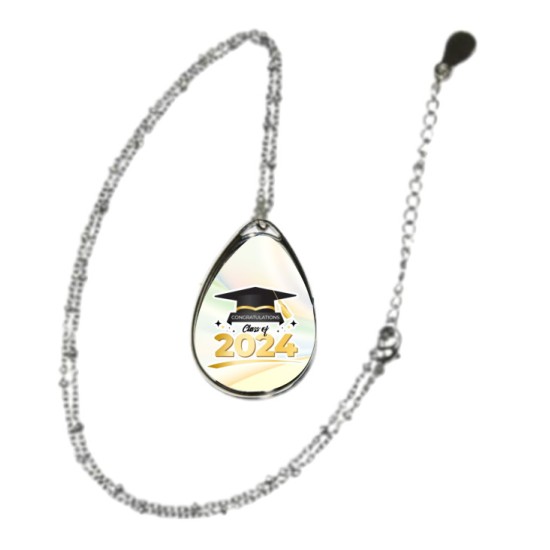 Sublimation Necklace Ellipse (