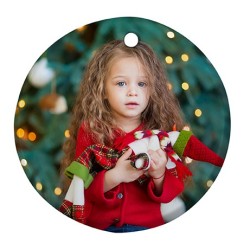 2.75" Round Ceramic Ornament 2.75" Round Ceramic Ornament
