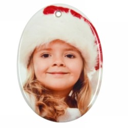 3 inch Oval Sublimation Ornament 3 inch Oval Sublimation Ornament