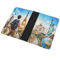 Sublimation Passport Holder Wallet Double Printable area 5 3/4 x 4 (HZJ02)