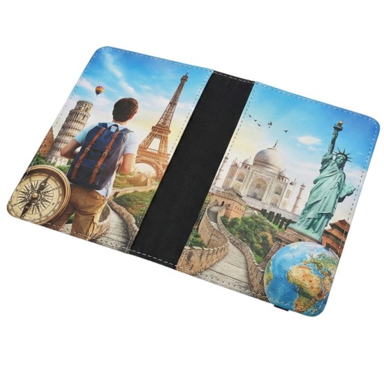 Sublimation Passport Holder Wallet Double Printable area 5 3/4 x 4 (HZJ02)