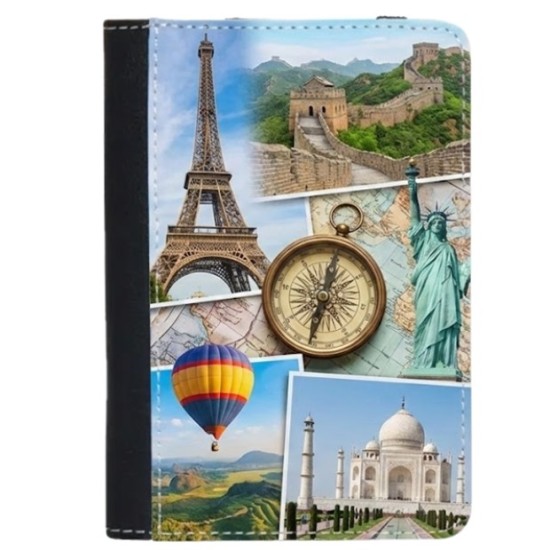 Sublimation Passport Holder Wallet Double Printable area 5 3/4 x 4 (HZJ02)