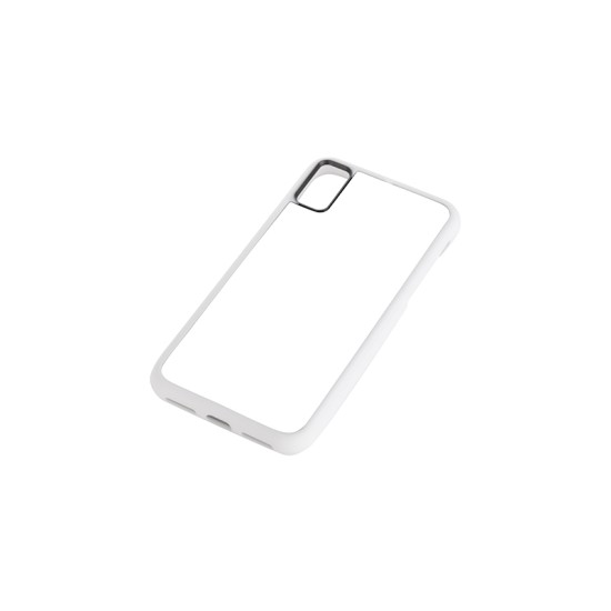 iPhone X White Rubber Cover Sublimation Blank