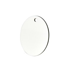 Oval Hardboard Ornament