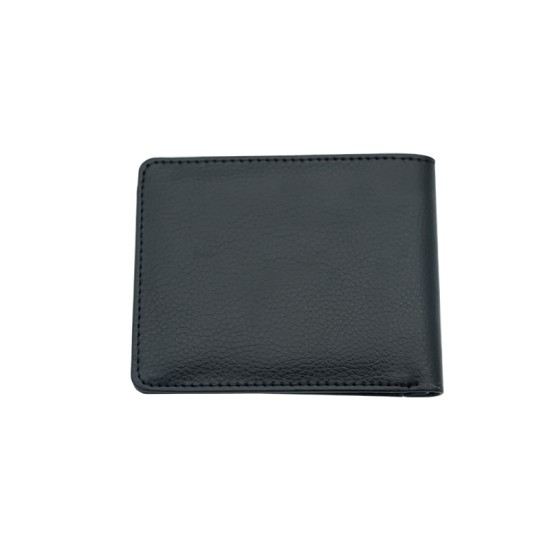 P/U LEATHER MEN'S WALLET  w ID Slot (MEN-FT003B) F-1