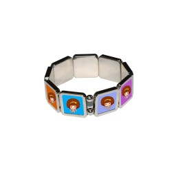 Fashion Bracelet 9-Square-Panel Fashion Bracelet 9-Square-Panel