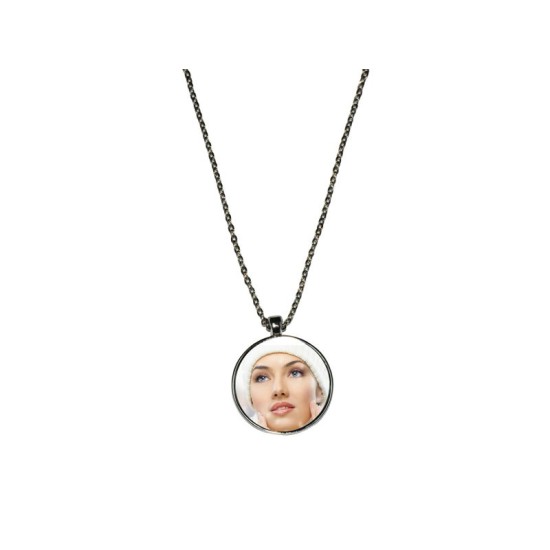 Sublimation Necklace Round