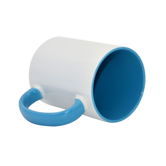 15oz Inner Rim Color Mug Light Blue (36pcs/case) (MUG-IR15LB) FL-5