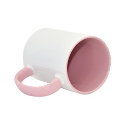 15oz Inner Rim Color Mug Pink 15oz Inner Rim Color Mug Pink