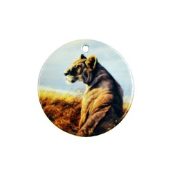2.75" Round Ceramic Ornament 2.75" Round Ceramic Ornament