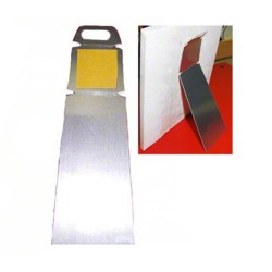 4060 Medium Silver Metal Easel 2x5.5