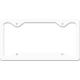 LICENSE PLATE FRAME - SLIM LINE 4 NOTCH 6.46 in by 12.21 in A-2