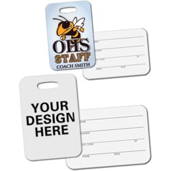 5503 FRP Rectangle Sublimation Bag Tag 5503 FRP Rectangle Sublimation Bag Tag