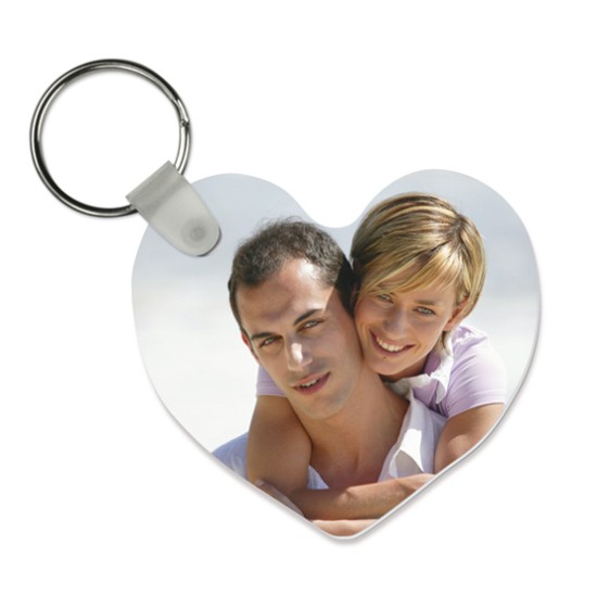 FRP Heart Key Chain 2.25 in by 2.5 in A-3